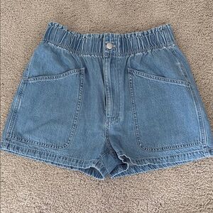 Madewell High Waist Denim Shorts